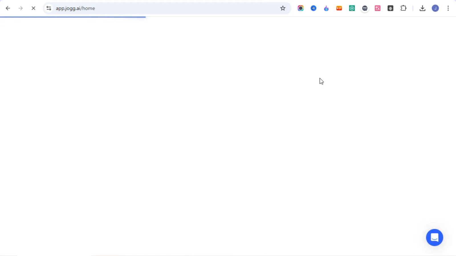 JoggAI sign up interface with Google and email options