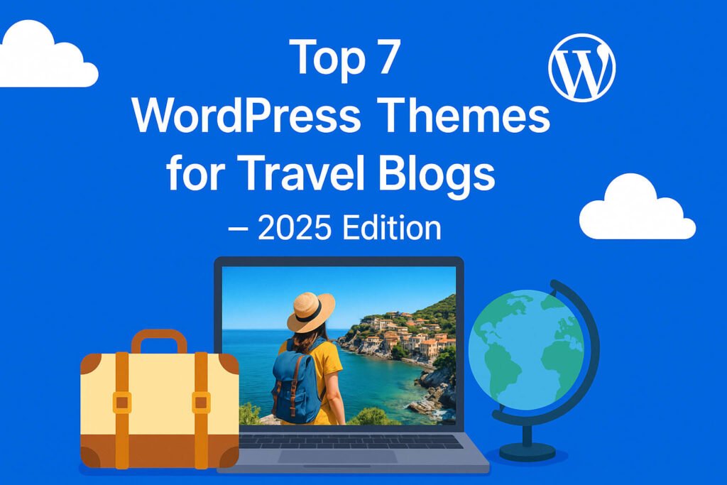 Top 7 WordPress Themes for Travel Blogs in 2025 [Fast + SEO Friendly]